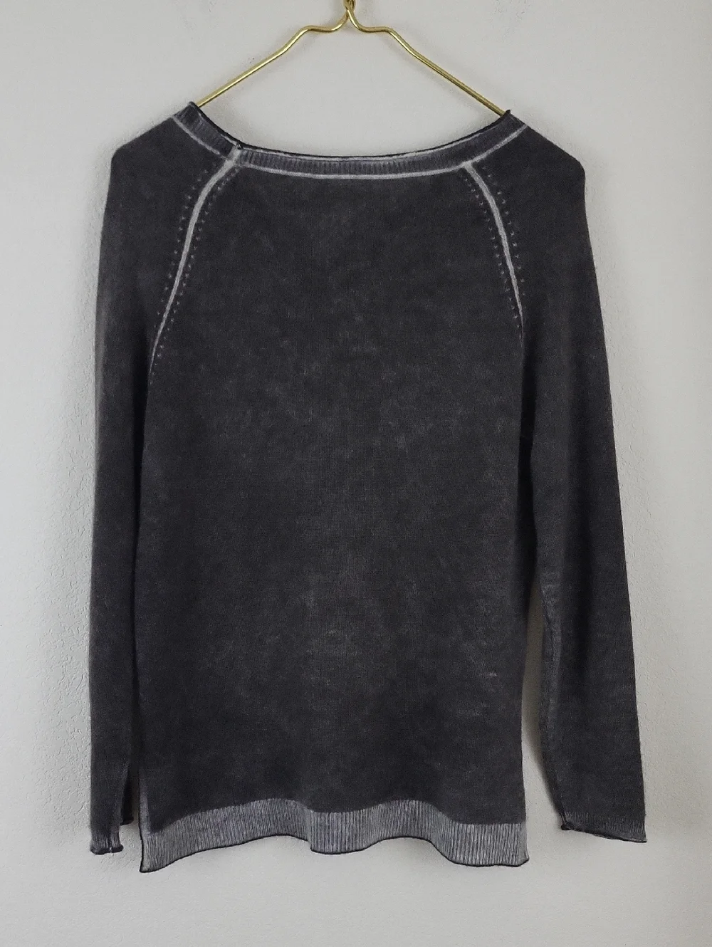 Sundance Gray Cashmere Crewneck Sweater Size XS - Picture 7 of 7